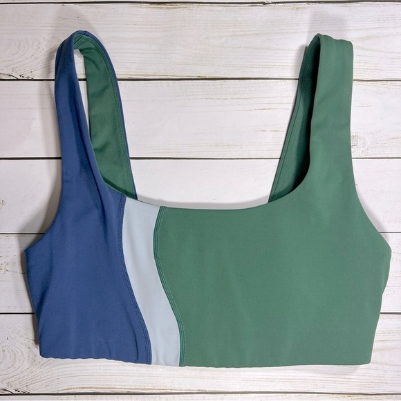 L*Space | Sporty Make Waves Color Block Sports Bra Top | S - Picture 6 of 12